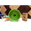 Haonai 8 inch big stoneware dog bowl dog fish dog feeder